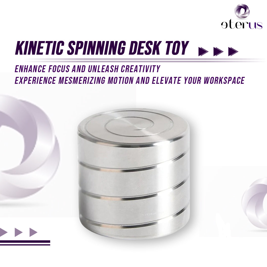 Kinetic Spinning Desk Toy – Agma Focus