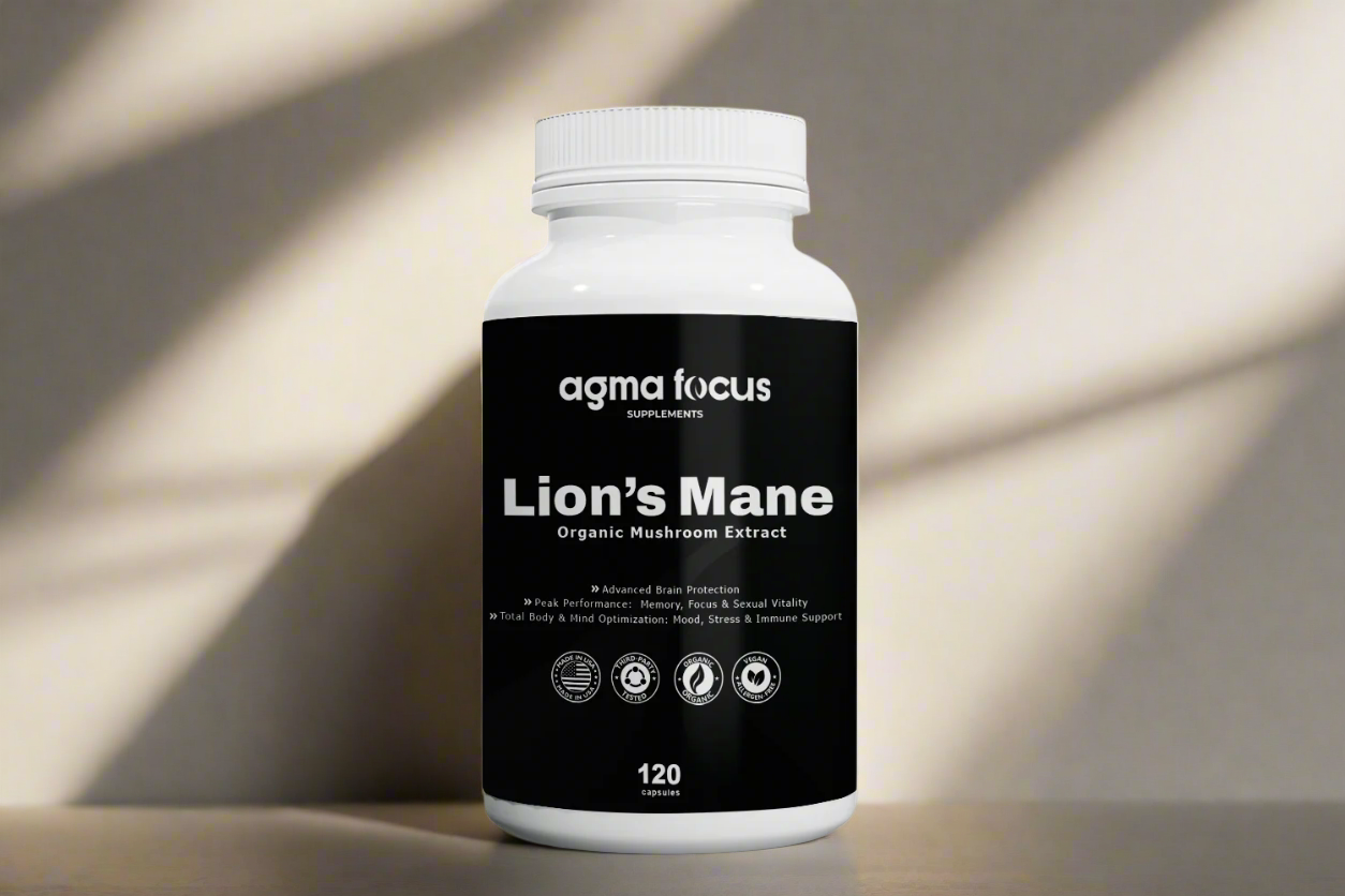 Lion’s Mane – Memory, Focus & Cognitive Support (120 Vegan Capsules)
