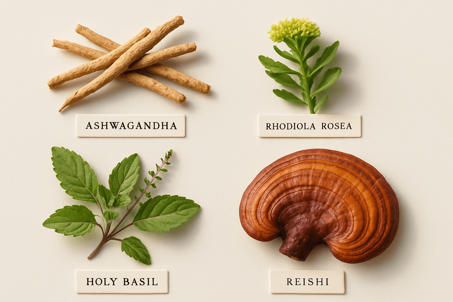 AgmaFocus adaptogenic herbs and botanical supplements for natural stress relief.