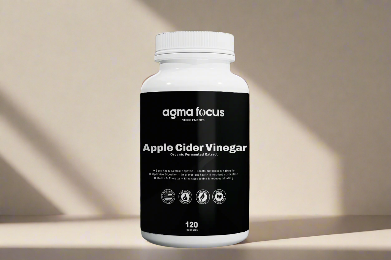 Apple Cider Vinegar – Gut Health, Metabolism & Detox Support (120 Vegan Capsules)