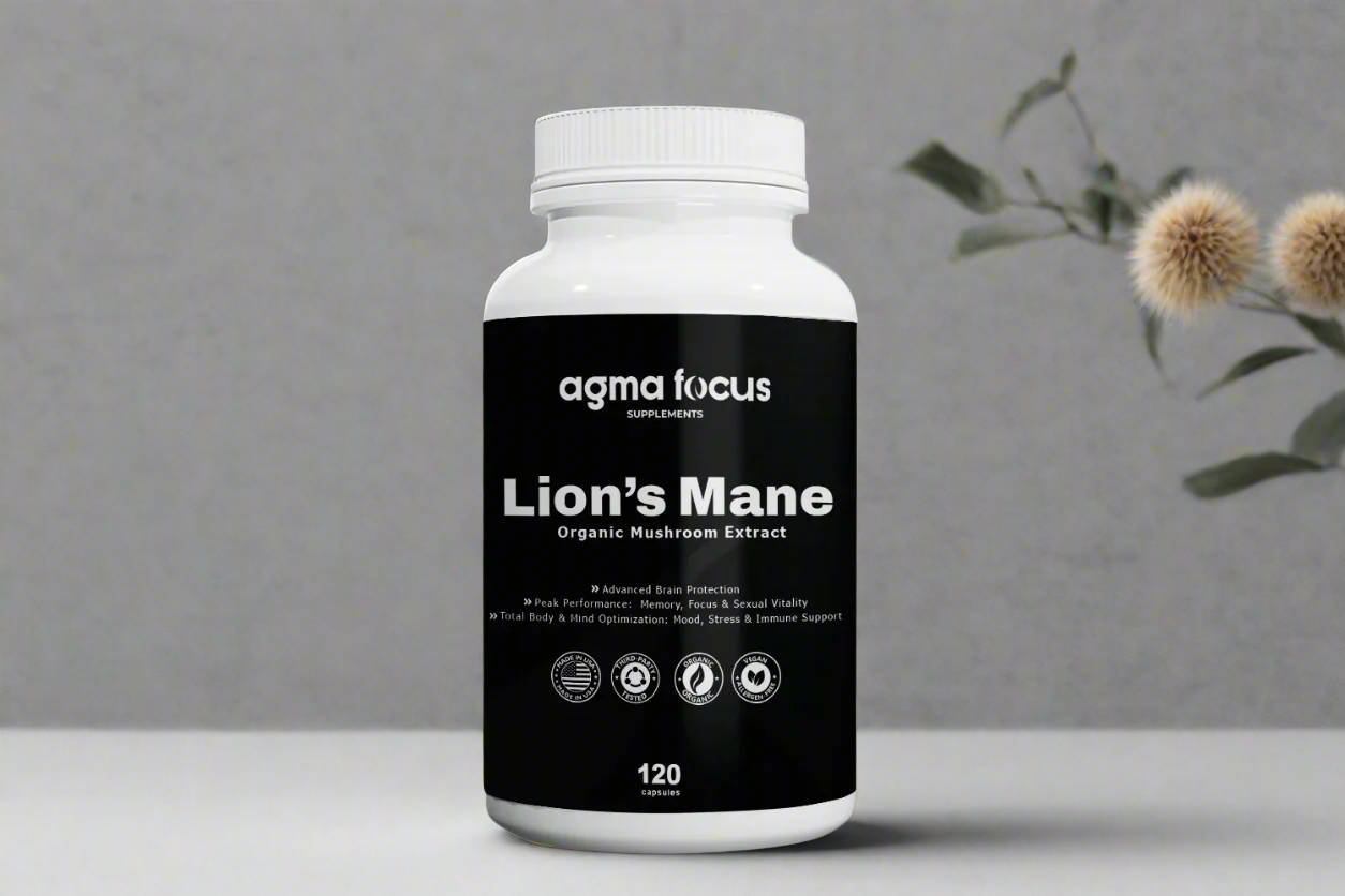 Lion’s Mane – Memory, Focus & Cognitive Support (120 Vegan Capsules)