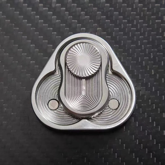 Triangle Magnetic Fidget Slider for Adults EDC Metal Fidget Toy Hand